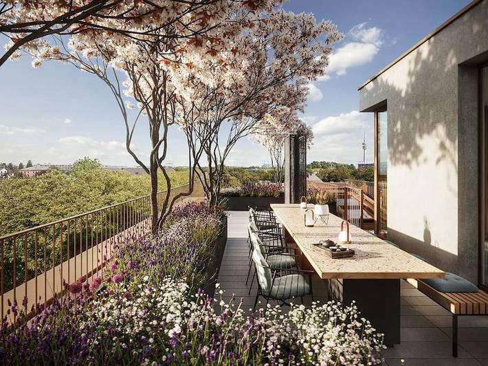 Ferienwohnung für 4 Personen, mit Terrasse, mit Haustier in München - 3