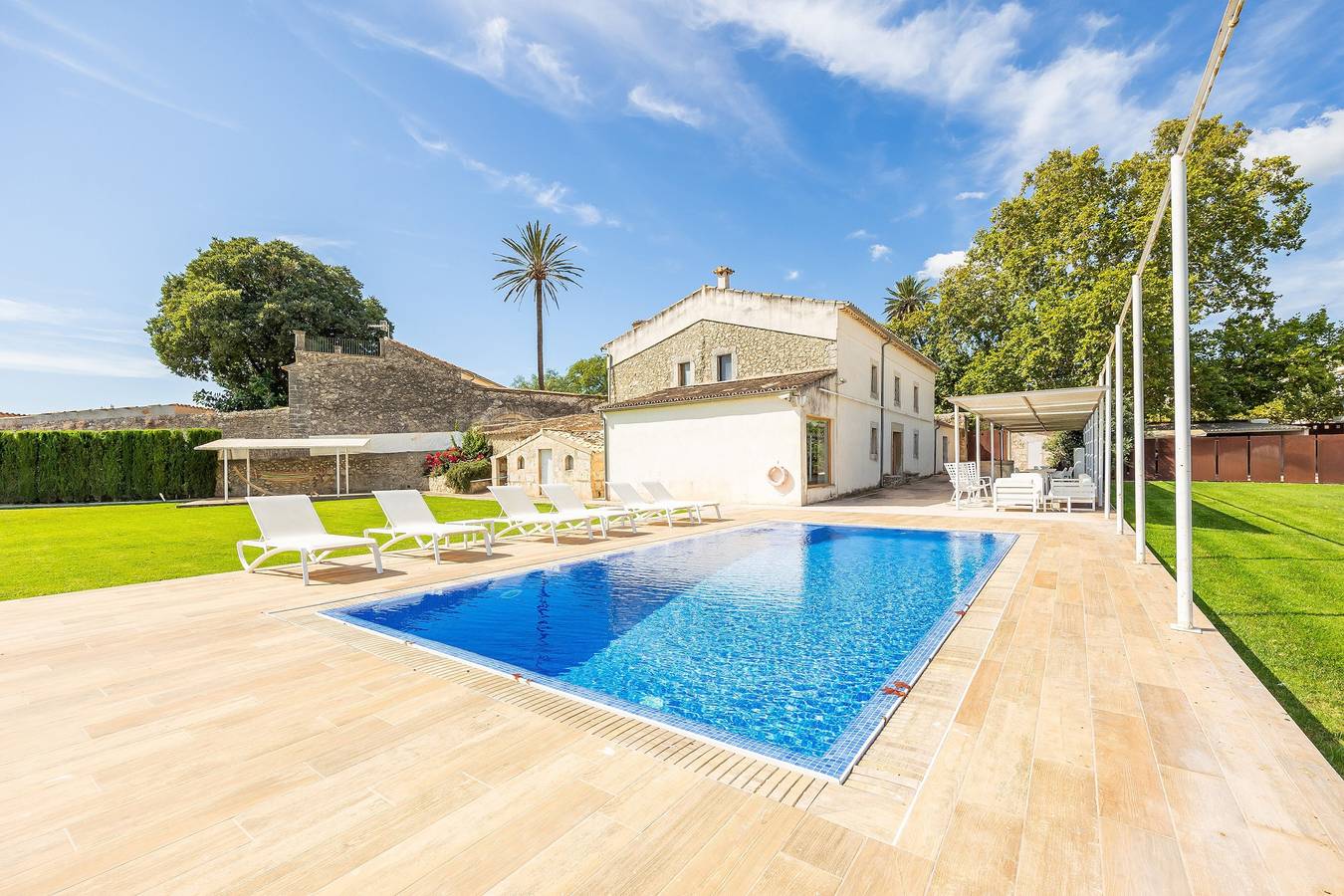 Landhaus 'Casa Con Piscina En Selva' mit Meerblick, Wlan und Klimaanlage in Selva, Mallorca Inselmitte