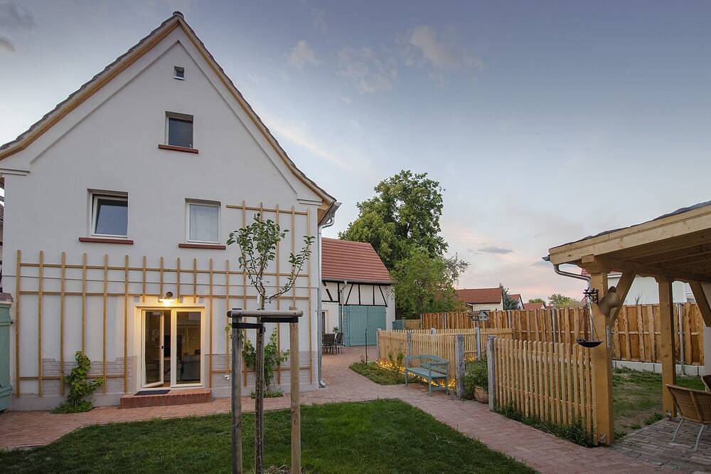 Ferienhaus im Cottage - Stil in Elstertrebnitz, Burgenlandkreis