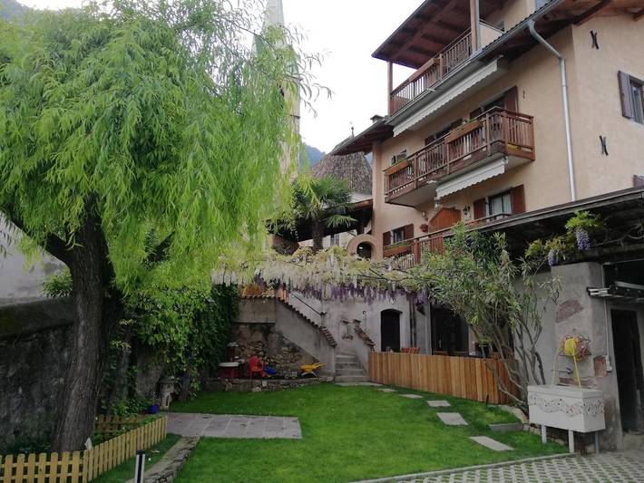 Ferienwohnung für 3 Personen, mit Garten, kinderfreundlich am Kalterer See