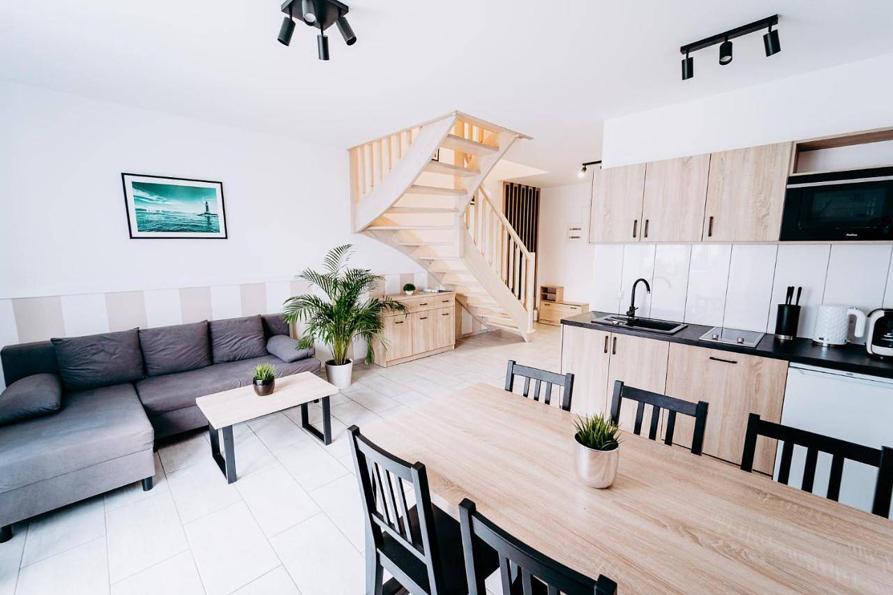 Ganze Wohnung, Nadmorska Przystan Apartamenty - Basen, sala zabaw, rowery, animacje in Przewłoka, Baltic Sea Pomerania