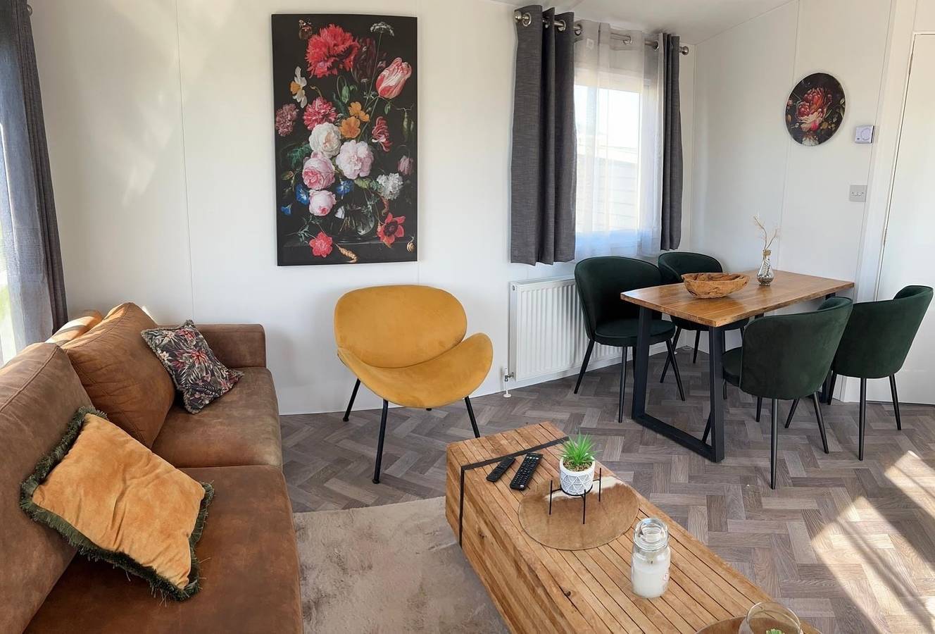 Neues Ferienhaus Nr. 86 für bis zu 5  Pers.direkt am Wattenmeer, hundefreundlich eingezäunt in Wieringen, Ijsselmeer
