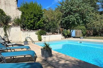 Gîte pour 6 personnes, avec terrasse et jardin à Villarzel-du-Razès