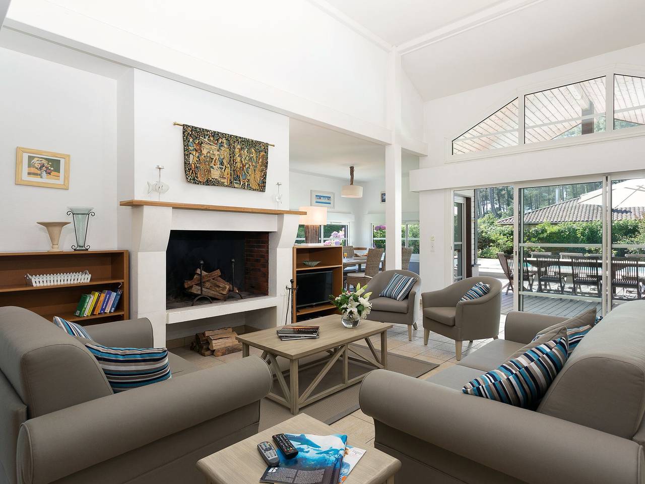 Villa que admite mascotas con piscina in Moliets-et-Maa, Côte d’Argent