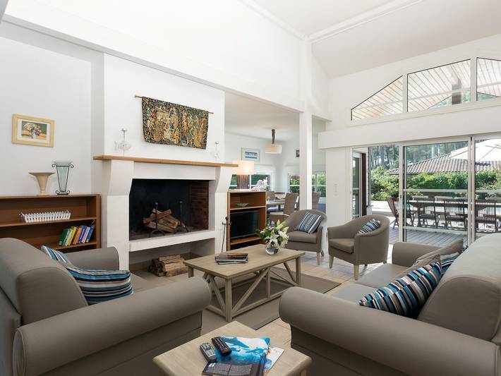 Villa pour 12 personnes, avec jardin ainsi que piscine et terrasse, animaux acceptés dans les Landes - 2