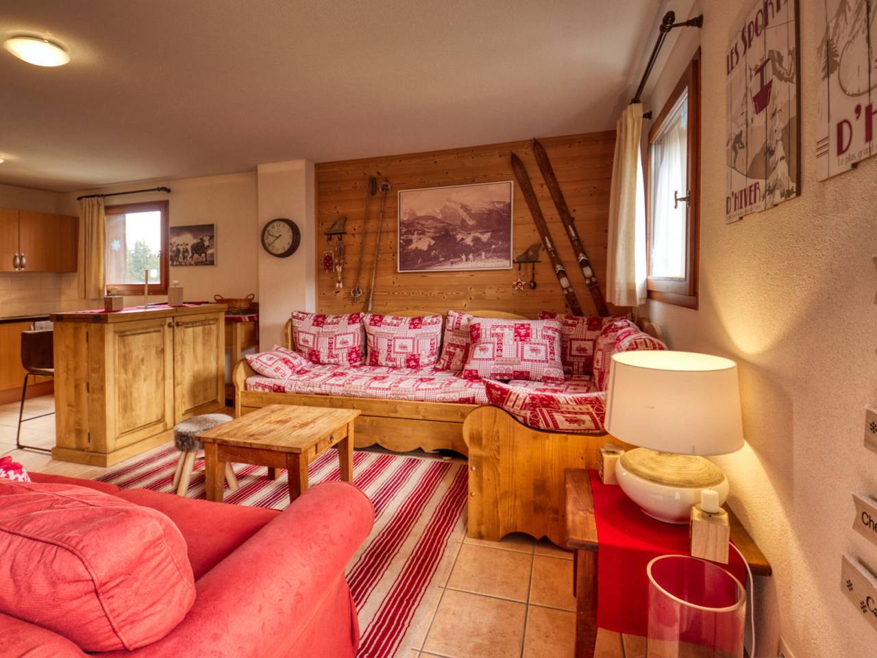 Apartamento entero, Amplio apartamento de montaña con 4 dormitorios a pie de pistas in Station de Morillon, Grand Massif