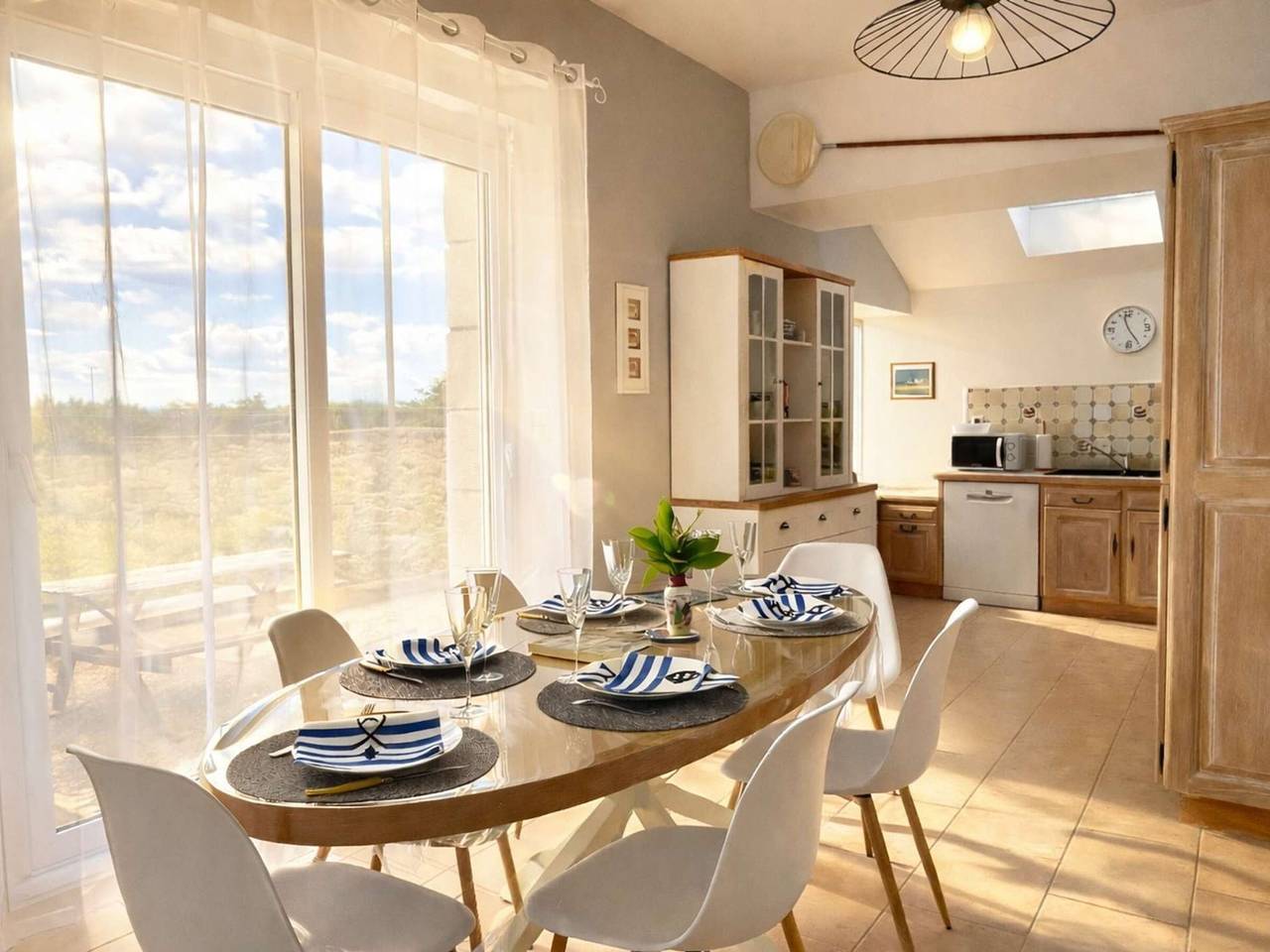 3-Sterne-Haus renoviert 2025, Terrasse, Haustiere erlaubt, am Meer in Île-Grande, Pleumeur-Bodou