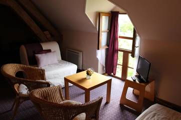 Chambre d’hôte pour 4 personnes, avec jardin et vue à Oisly
