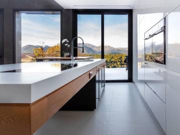 Búger: Grosse, moderne, luxuriöse Villa Montblau in Búger, Mallorca Inselmitte für 8 