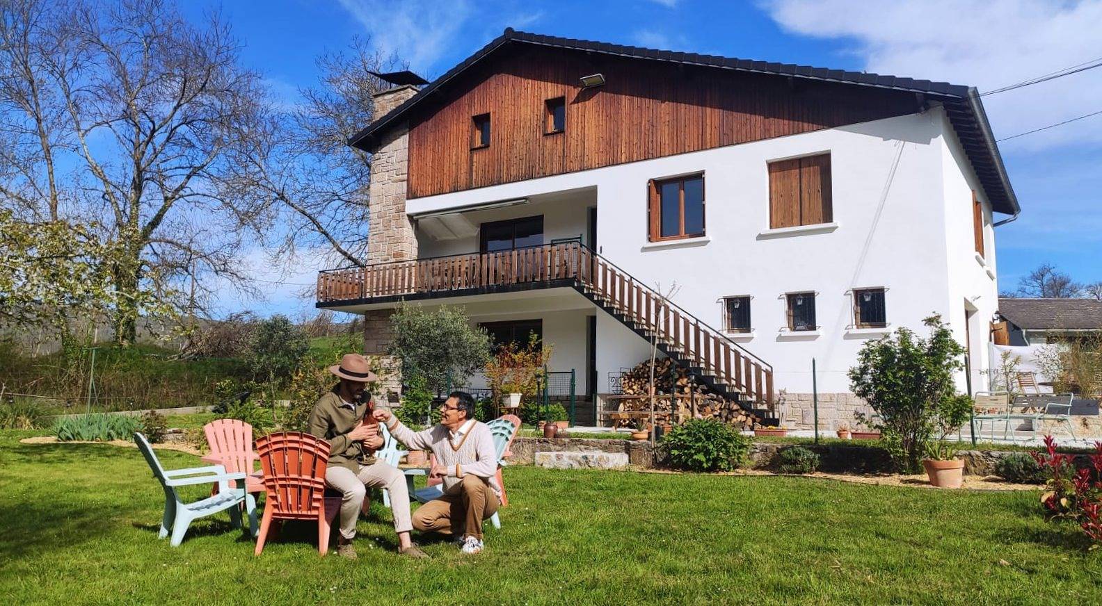 Le Jardin de Moulis, Saint Girons, Ariège, Pyrénées - Chambre Bethmale in Moulis (Ariège), Parc naturel régional des Pyrénées ariégeoises