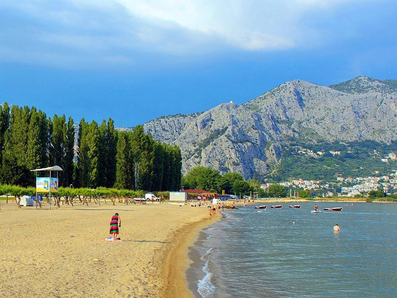 Ferienhaus in Lokva Rogoznica, Omis-Riviera