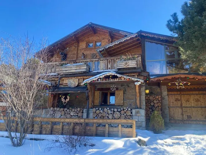 Chalet pour 10 personnes, avec vue sur le lac ainsi que vue et jardin - 1