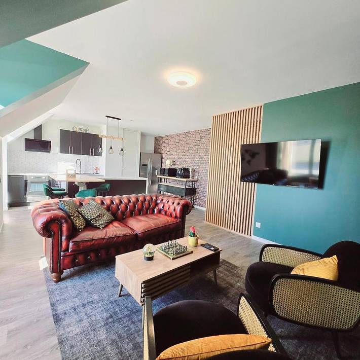 Appartement de vacances pour 4 personnes, avec Terrasse et Vue