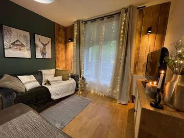 Gîte pour 4 personnes, avec vue et terrasse, animaux acceptés dans Office De Tourisme De L Alpe Du Grand Cerf