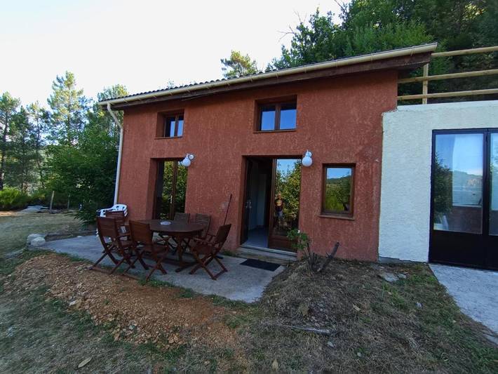 Maison de vacances pour 7 personnes, avec Terrasse ainsi que Jardin et Piscine