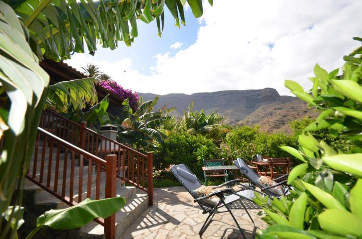 Casa de vacaciones para 6 personas, con terraza además de vistas y jardín, Se admiten mascotas en La Gomera - 3