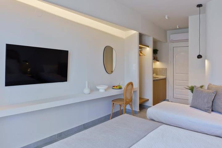 Gîte pour 3 personnes, avec vue ainsi que jardin et terrasse dans Pefkochori - 4