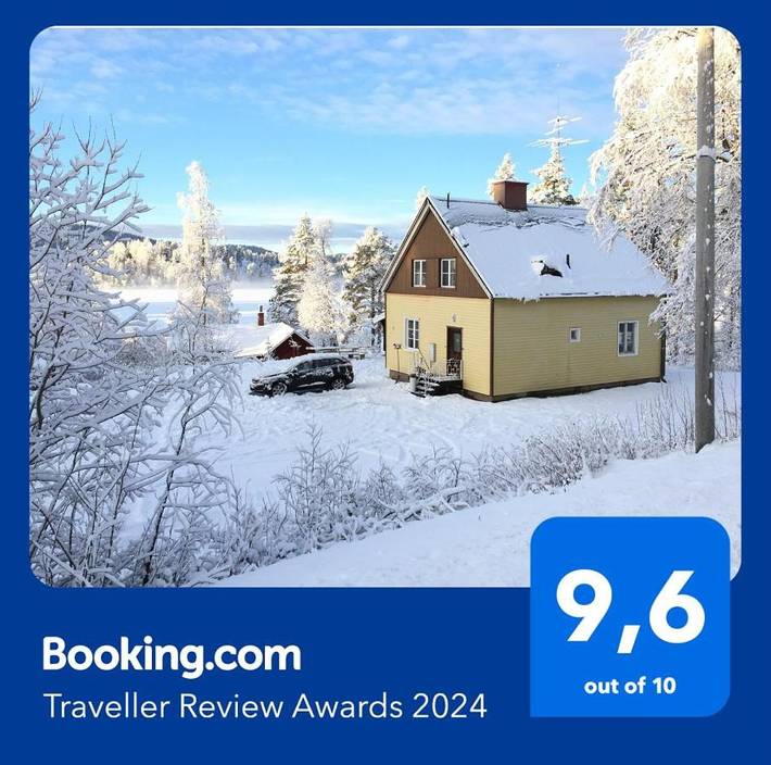 Ferienhaus für 9 Personen, mit Garten und Seeblick sowie Ausblick und Sauna in Lappland (Schweden) - 2