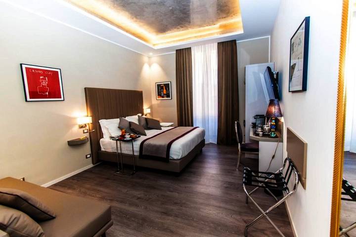 Pension voor 4 personen, met uitzicht in Trastevere