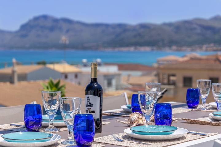 Casa de vacaciones para 6 personas, con balcón y vistas en Mallorca - 4