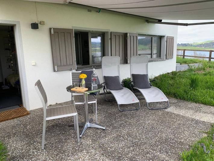 Gîte pour 2 personnes, avec Terrasse et Jardin ainsi que Vue et Vue sur le lac à Einsiedeln - 3