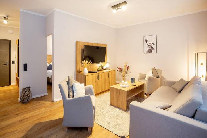 Hütte für 4 Personen, mit Balkon und Terrasse sowie Garten in Braunlage