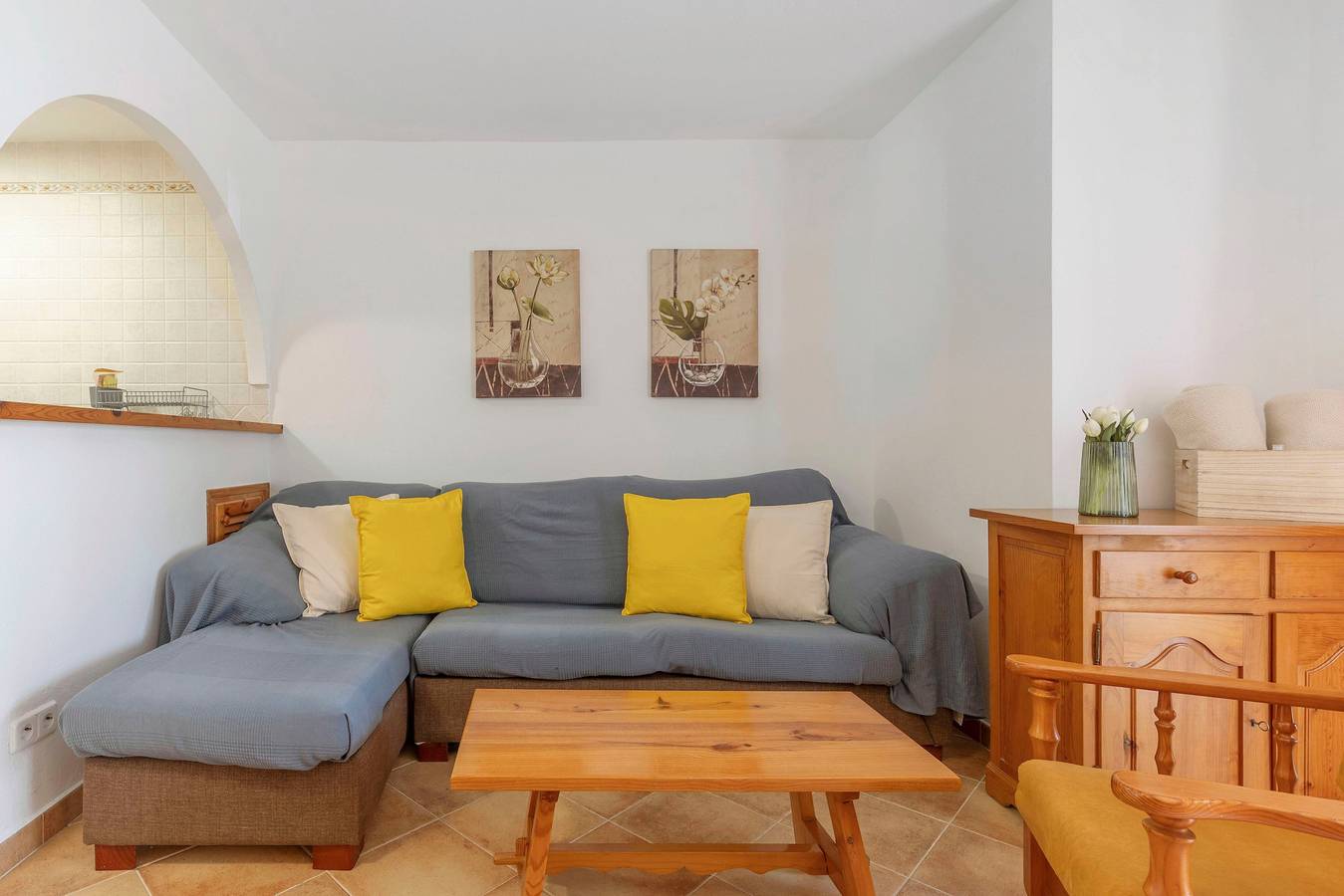 Ganze Wohnung, Gemütliche Wohnung mit privatem Garten und Pool in Arenal d'en Castell, Menorca in Arenal d'en Castell, Es Mercadal