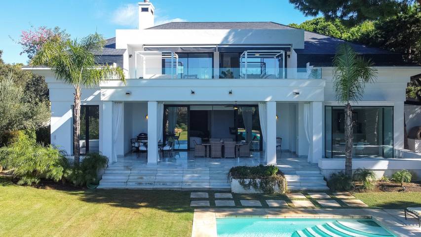 Villa pour 8 personnes, avec balcon et jardin à Marbella - 4