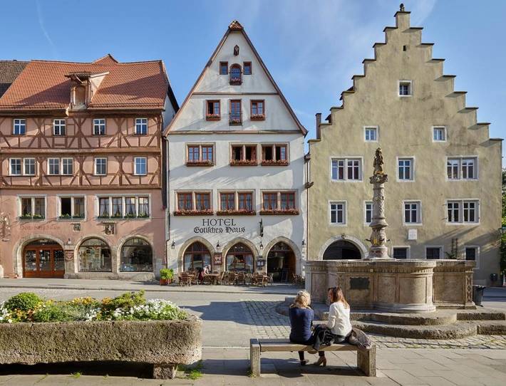 Maison d’hôte pour 2 personnes, avec terrasse à Rothenburg ob der Tauber - 4