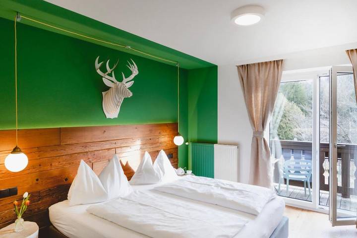 Location de vacances pour 2 personnes, avec sauna ainsi que vue et jardin, animaux acceptés à Sankt Wolfgang im Salzkammergut - 3