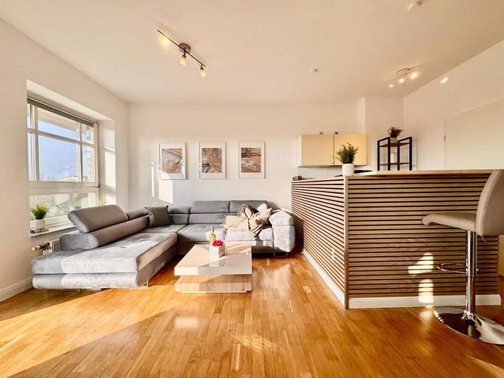 Ferienwohnung für 2 Personen, mit Balkon und Ausblick in Barleben - 2