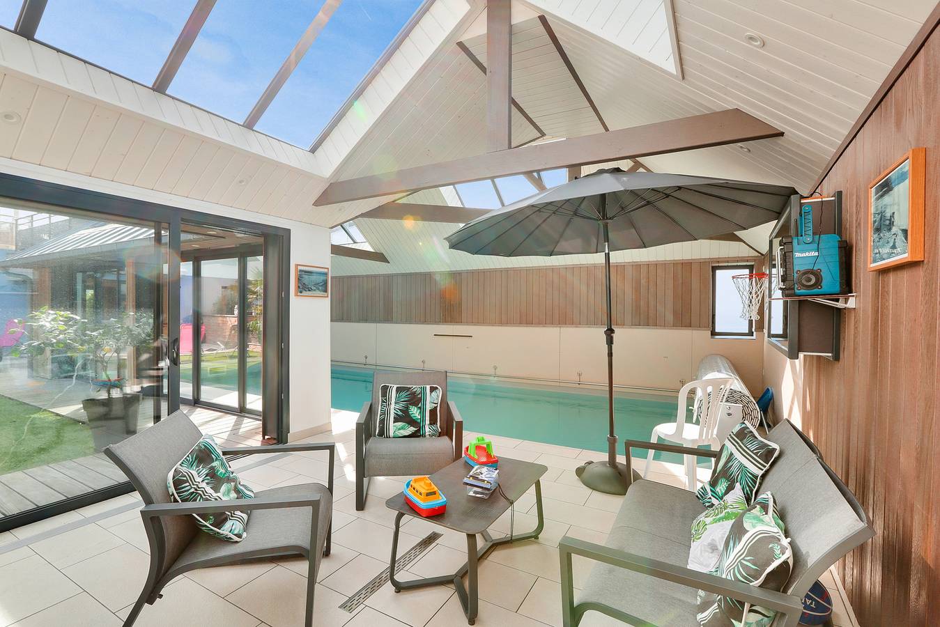 La maison bleue - Erquy - Piscine couverte in Erquy, Côte d’Émeraude