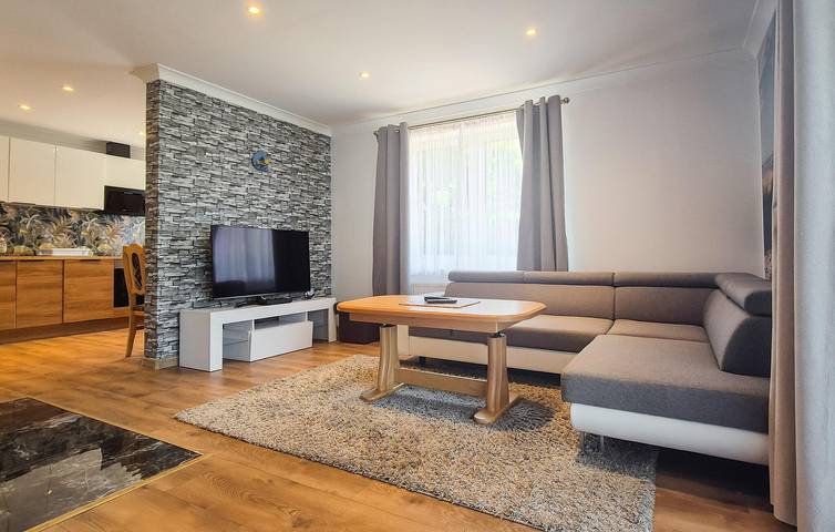 Ferienhaus für 5 Personen mit Terrasse in Gardna Wielka, Slowinzischer Nationalpark