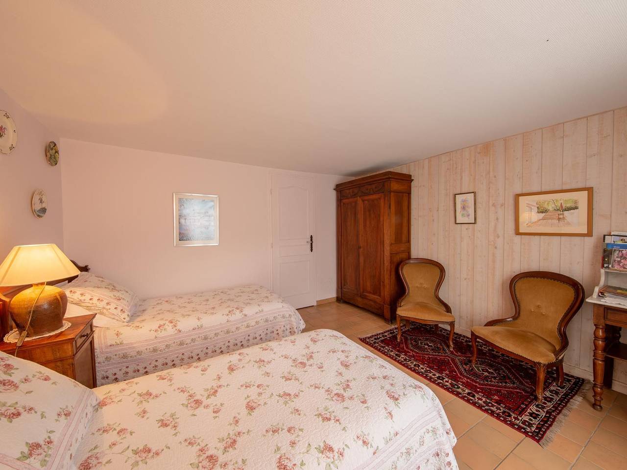 Charmantes Zimmer mit privater Terrasse und Wlan in Saint-Benoît-sur-Loire in Saint-Benoît-sur-Loire, Loire-Tal