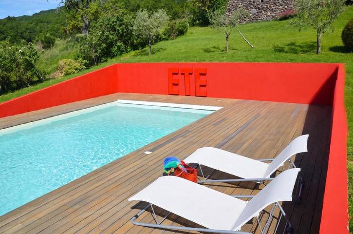 Location de vacances pour 11 personnes, avec Terrasse ainsi que Jardin et Piscine à Saint-Lager-Bressac - 4
