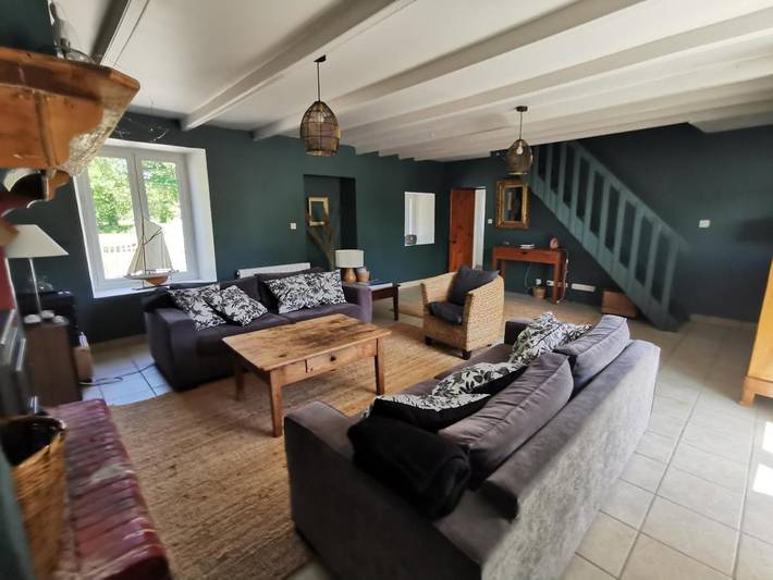 Location de vacances pour 6 personnes, avec jardin et piscine à Bricqueville-sur-Mer - 2