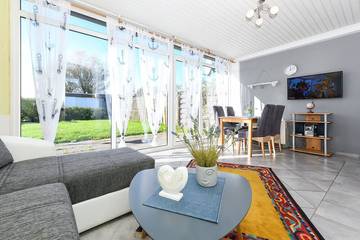 Ferienhaus für 4 Personen, mit Terrasse in Bensersiel