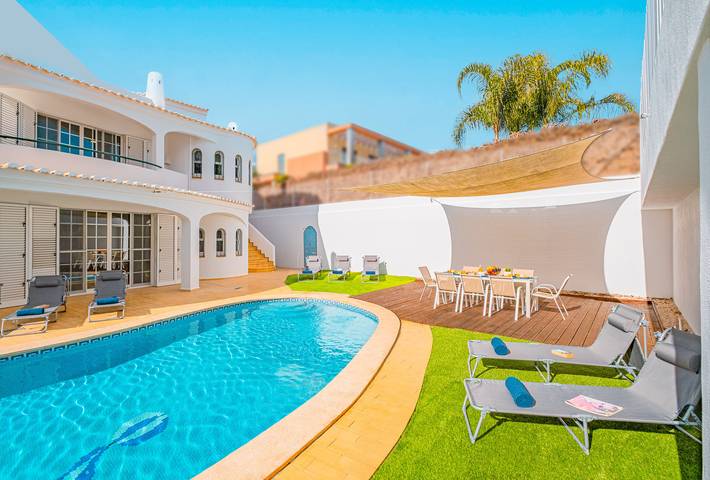 Casa rural para 12 personas, con balcón y jardín en Armação de Pêra (costa) - 3