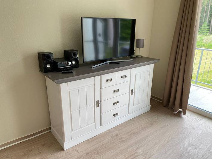 Ganze Wohnung, 2-Zimmer-Fewo mit 1 Sz. mit Wlan in Gelbensande, Rostock und Umgebung