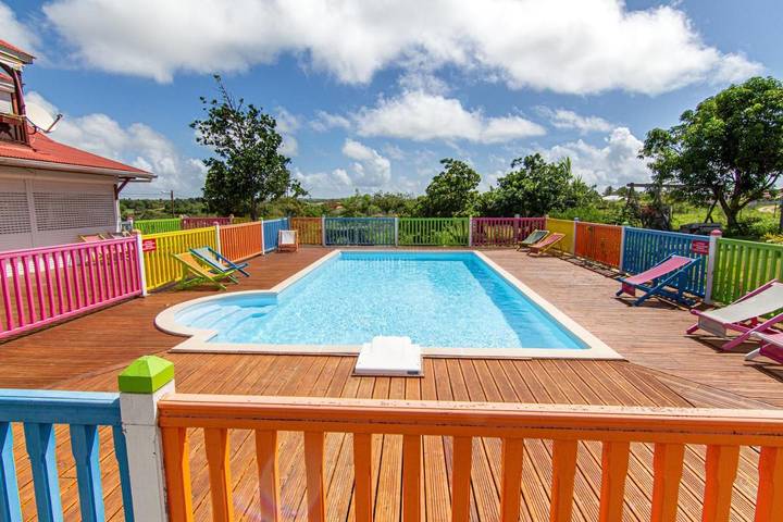 Maison d’hôte pour 2 personnes, avec piscine ainsi que terrasse et jardin en Guadeloupe - 4