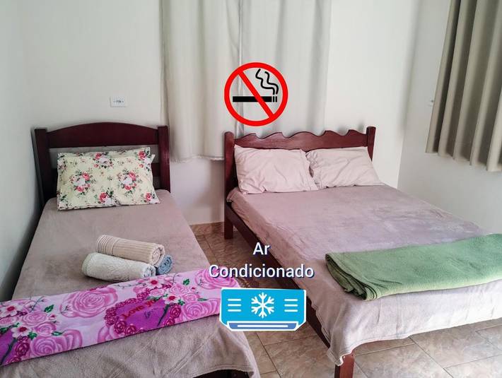 Casas e apartamentos de temporada para 3 pessoas, com jardim em São Pedro (SP)