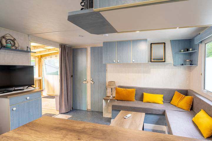 Camping für 6 Personen, mit Garten und Kinderpool, mit Haustier in der Charente-Maritime - 4