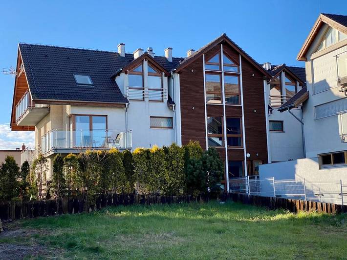 Ferienwohnung für 3 Personen, mit Garten und Ausblick in Halbinsel Hel