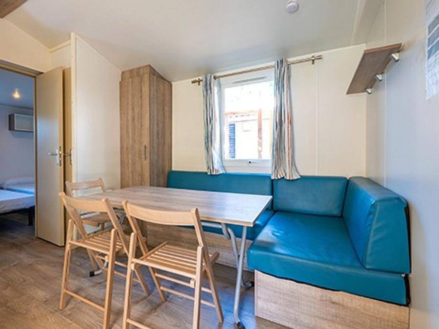 Camping La Dune Blanche - Mobilheim 6 personen - Classic | 3 Schlafz. | 6 Pers. | Erhöhte Terrasse in Camiers, Montreuil und Umgebung
