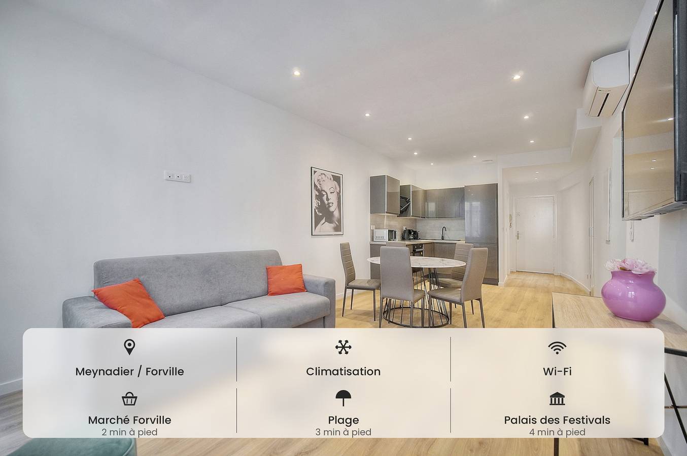 Appartamento vacanze a Cannes a partire da 303€ a notte