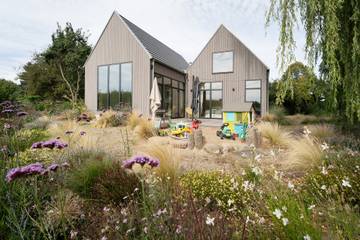 Ferienhaus für 6 Personen, mit Garten und Terrasse, mit Haustier in Riepsdorf