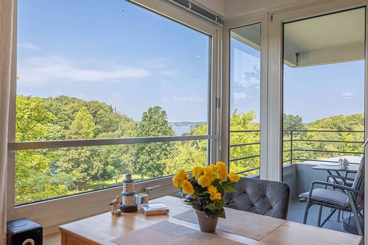 Ferienwohnung für 2 Personen, mit Balkon und Ausblick in Stadt Glücksburg