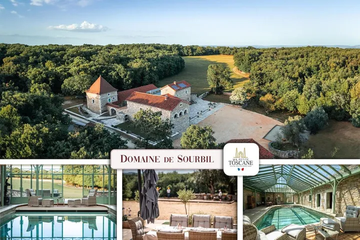 Casa rural para 27 personas, con piscina y jardín - 1