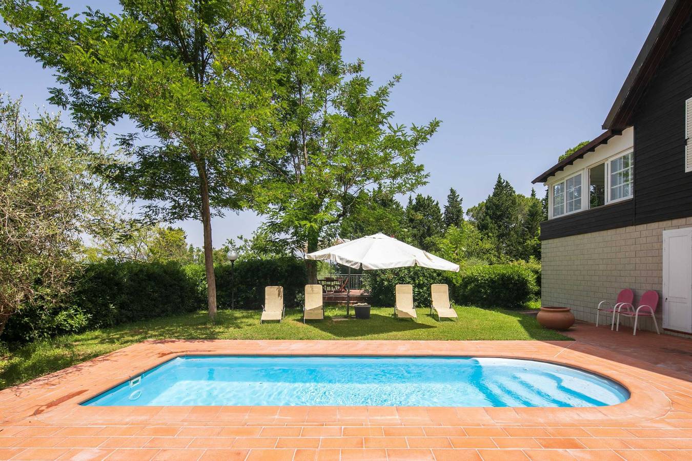 Villa pour 6 personnes avec balcon in Montespertoli, Province de Florence