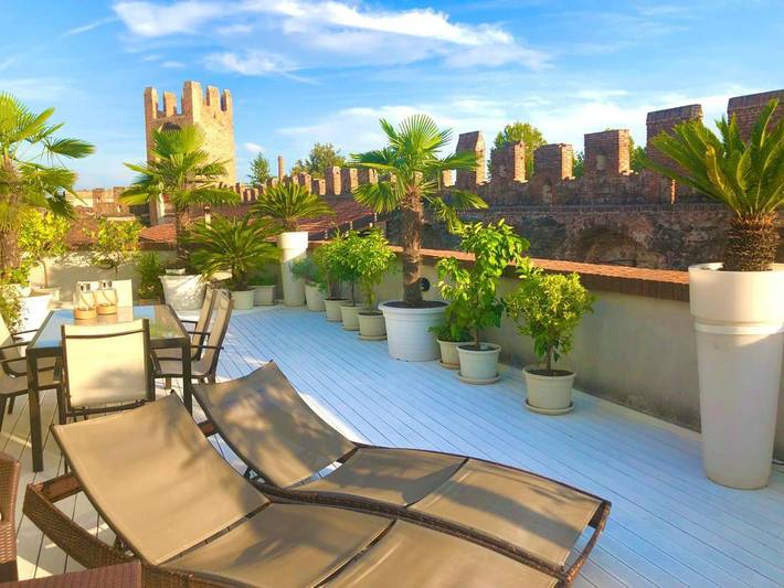 Gîte pour 2 personnes, avec piscine ainsi que jardin et vue à Montagnana - 3